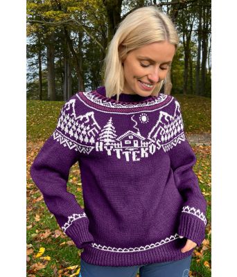 Mørkt lilla Hyttekosgenser - DLG 22-009-569A