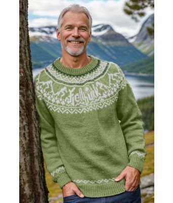 Vårgrønn Fjellbukkgenser - DLG 22-010-SU34623489