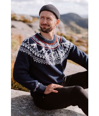 Marineblå Fjellbukkgenser - DLG 22-010C