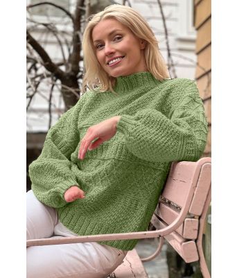 Vårgrønn Månebedotten genser - DLG 23-004-3462