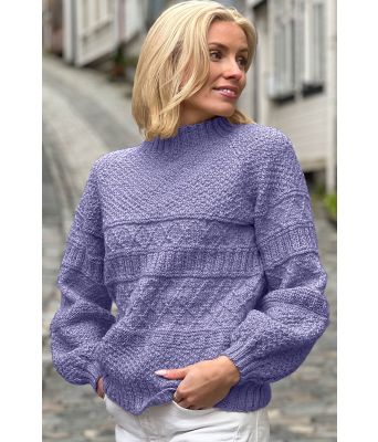 Lilac Månebedotten genser - DLG 23-004-3499
