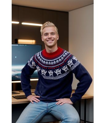 Gaminggenseren i marineblått - DLG 23-014-3406