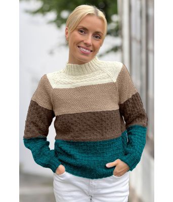 Structured stripes sweater - DLG 23-018-3439