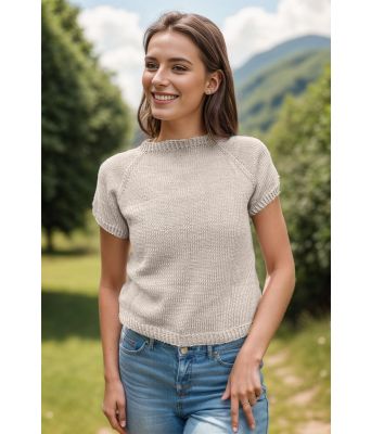 Carla kortermet sommertopp - DLG 23-020-SB5384