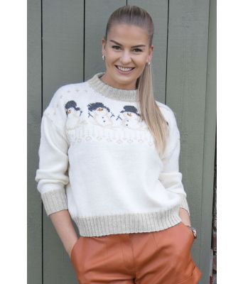 Snowman julegenser med snømann - DLG 23-037