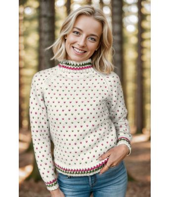 Lollilender med rosa og grønt mønster - DLG 23-051-S232261