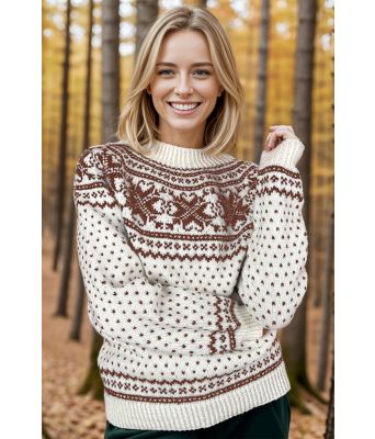 Tydalsgenseren naturhvit/rust - DLG 24-001-34023438