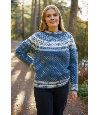 Evjegenseren i lys denimblå - DLG 24-011-3437