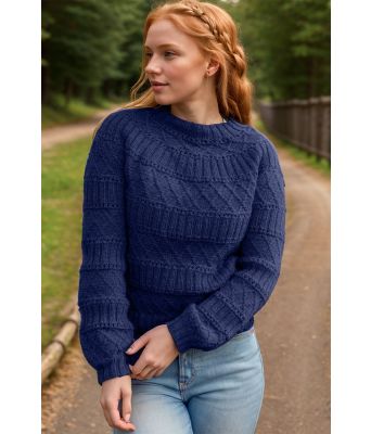 Marine Strukturlykke genser - DLG 24-013-3406