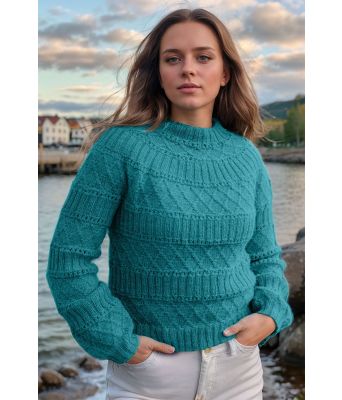 Petrol Strukturlykke genser - DLG 24-013-3439