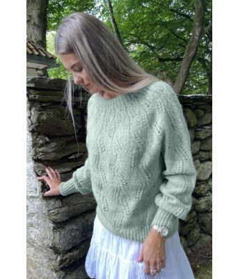 Girasol genser i støvet jadegrønn - DSA 101-08