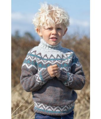 Rondane strikkegenser til barn - DSA 103-25