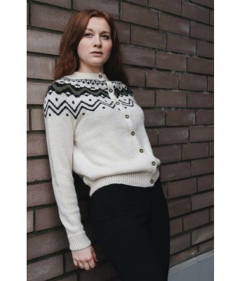 Ivalo kofte / strikkejakke - DSA 107-01