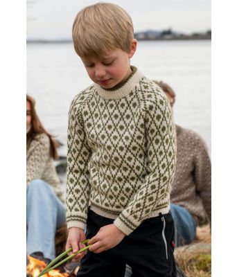 Islender til barn med raglan - DSA 109-03