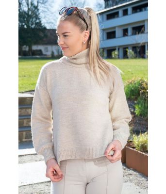Basia genser i lys beige - DSA 114-04A
