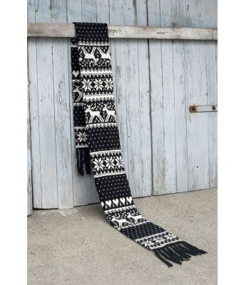 Reinsdyrskjerf langt skjerf med reinsdyr - DSA 2018-01