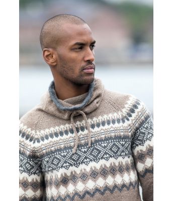 Lyst brun Carl genser - DSA 70-06A