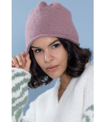 Fiolett Zest strikkelue - DSA 78-07