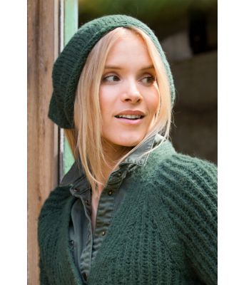 Joanna skaut strikket headscarf - DSA 80-09