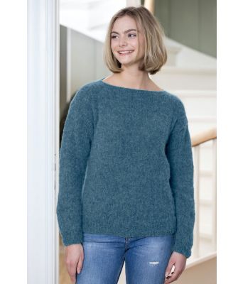 Gine genser denimblå - DSA 90-07E