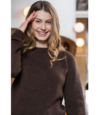 Brun Elben genser - DSA 91-02A