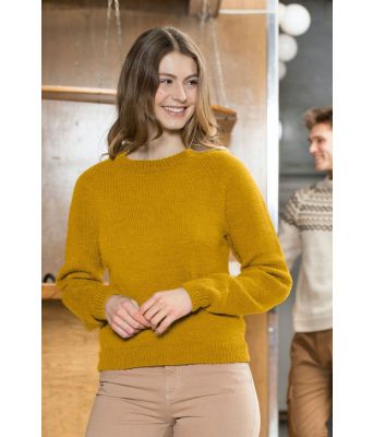 Gul Elben genser - DSA 91-02D