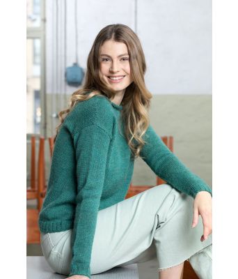 Grønn Visla genser - DSA 91-13