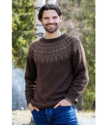 Brun Lifjell genser - DSA 96-12