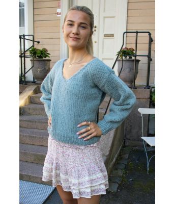 Duegrå Amanda genser - DSA 99-19A