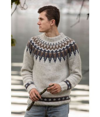 Farfar strikkegenser Elisabeth S Asserson - Viking 2138-10