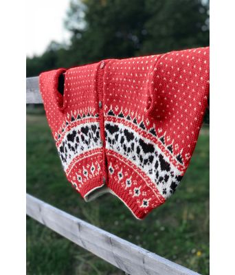 Fjordfolkkoften i brent oransje - 842