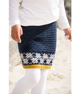 Fryd strikket skjørt - Viking 1710-2