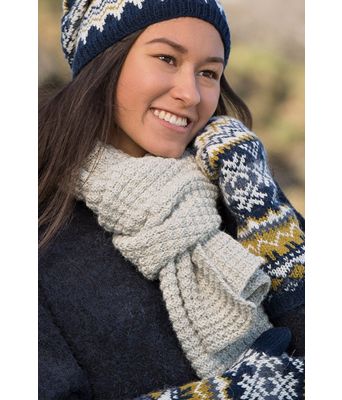 Fryd strikket skjerf - Viking 1710-6B