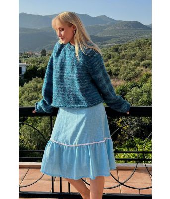 Øyunn genser med raglanfelling - ØK 01-02