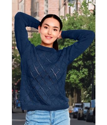 Marineblå Sikke sommergenser i bomull - GG 19-16-5307