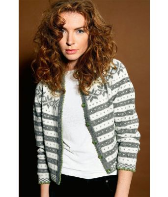 Kort Fana strikkejakke - GG 263-04