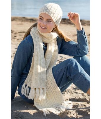 Frost strikkelue og strikkeskjerf - GG 281-06