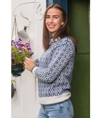 Skoglid strikkgenser til dame - GG 287-28