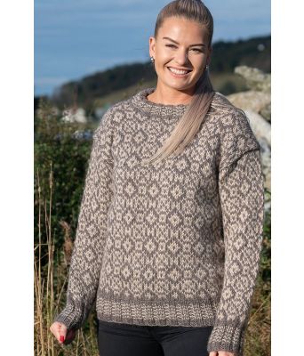 Brun Uvdal genser - GG 292-03