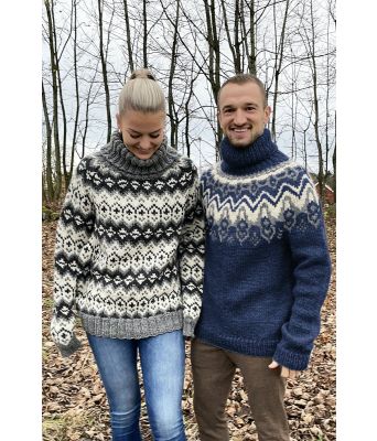 Marineblå Klaki genser - GG 294-04D