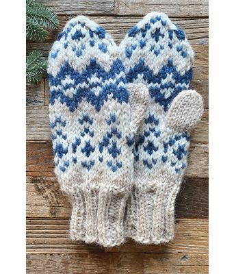 Drifa votter i tykt ullgarn - GG 294-07