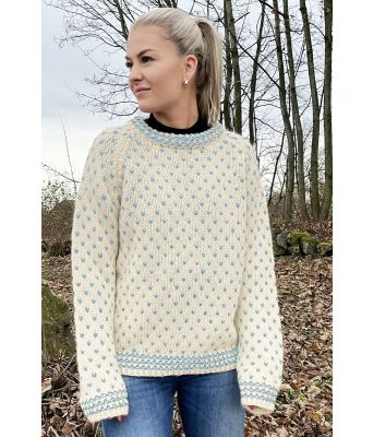 Thel islender med lyseblått mønster - GG 294-09C