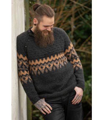 Give genser alpakkaull til herre - Viking 2107-03