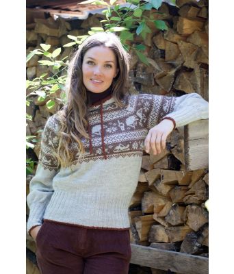 Fjols til fjells genser til dame - HOY 20-65