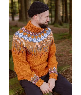 Oker Hopi Polar genser - Linka Neumann design HPVG0001