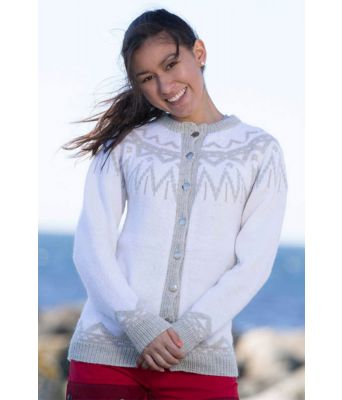 Hvit Herlakofte til dame - Viking 1708-9A
