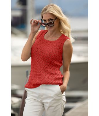 Jåt vest i brent oransje - Viking 2014-07-554