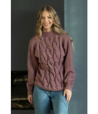 Jen strikket genser - Viking 2202-06