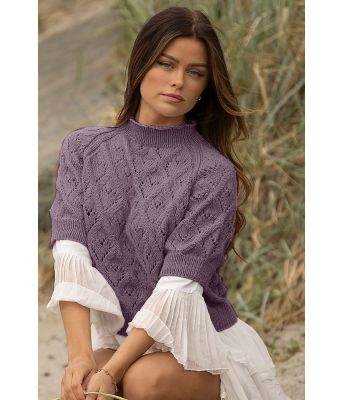 Lotus-topp i lilla - Viking-2423-04A-AS568