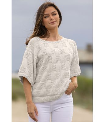 Ramina-T-skjorte i natur - Viking-2423-13-AS502